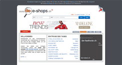 Desktop Screenshot of die-e-shops.ch